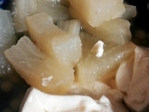 めんつゆ豆腐